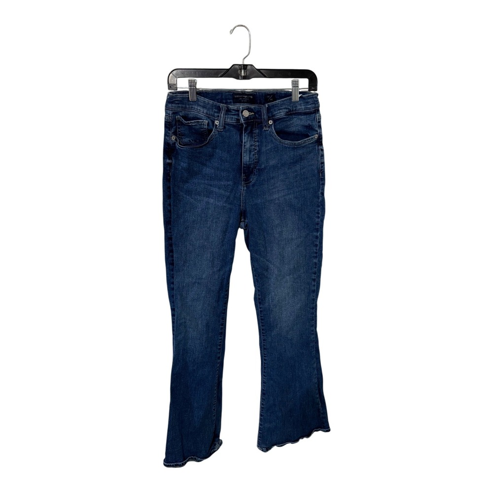 Lucky Brand Stevie High Rise Flare Jeans Dark Wash Size 10/30